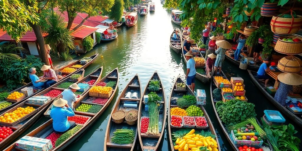 Vietnam's Floating Markets