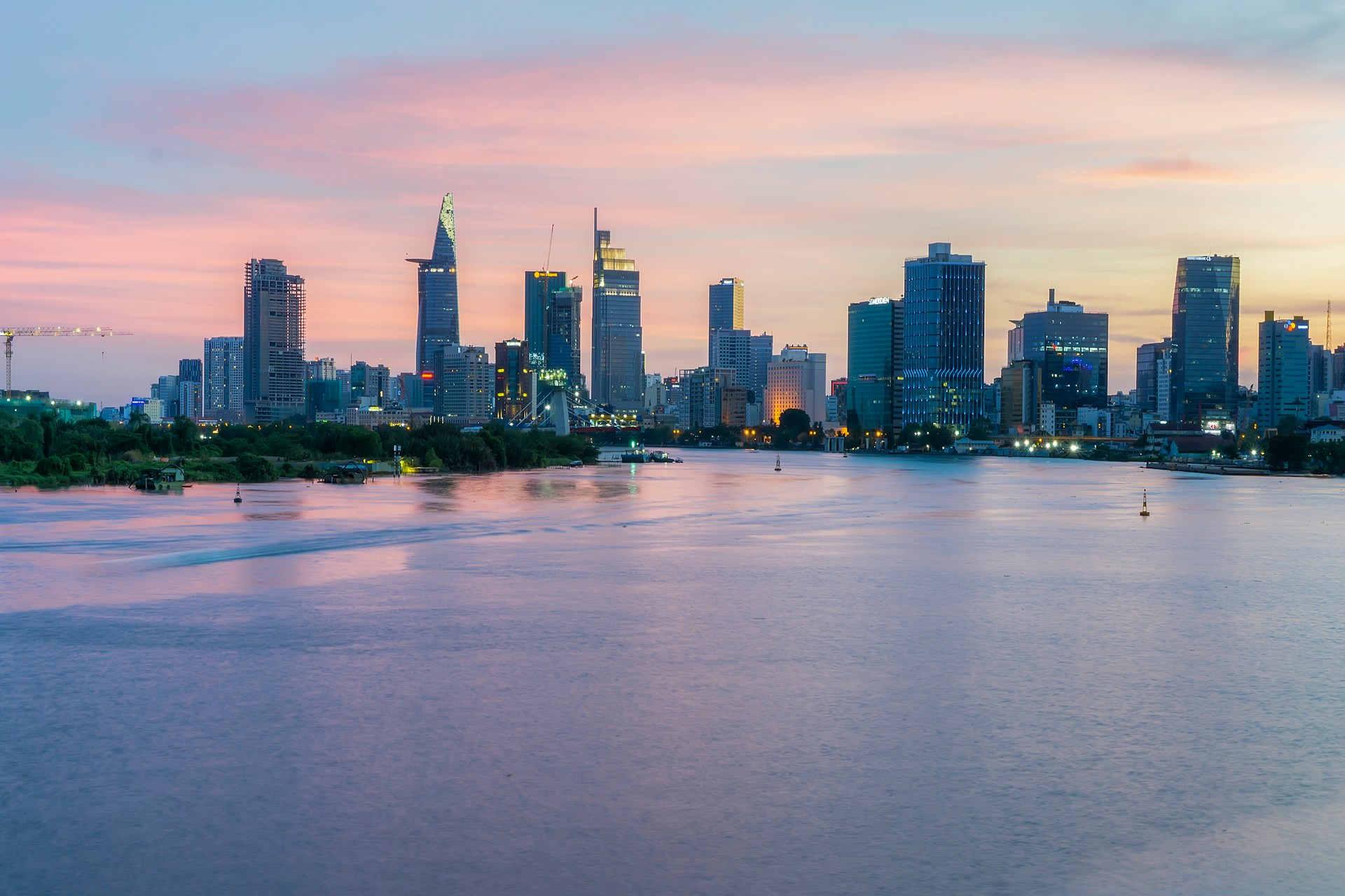 Reaching Ho Chi Minh City