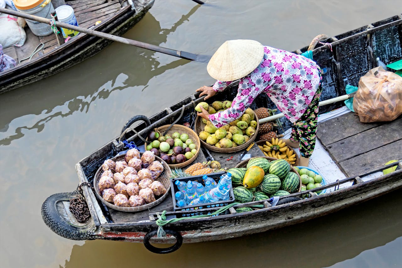 food floating market