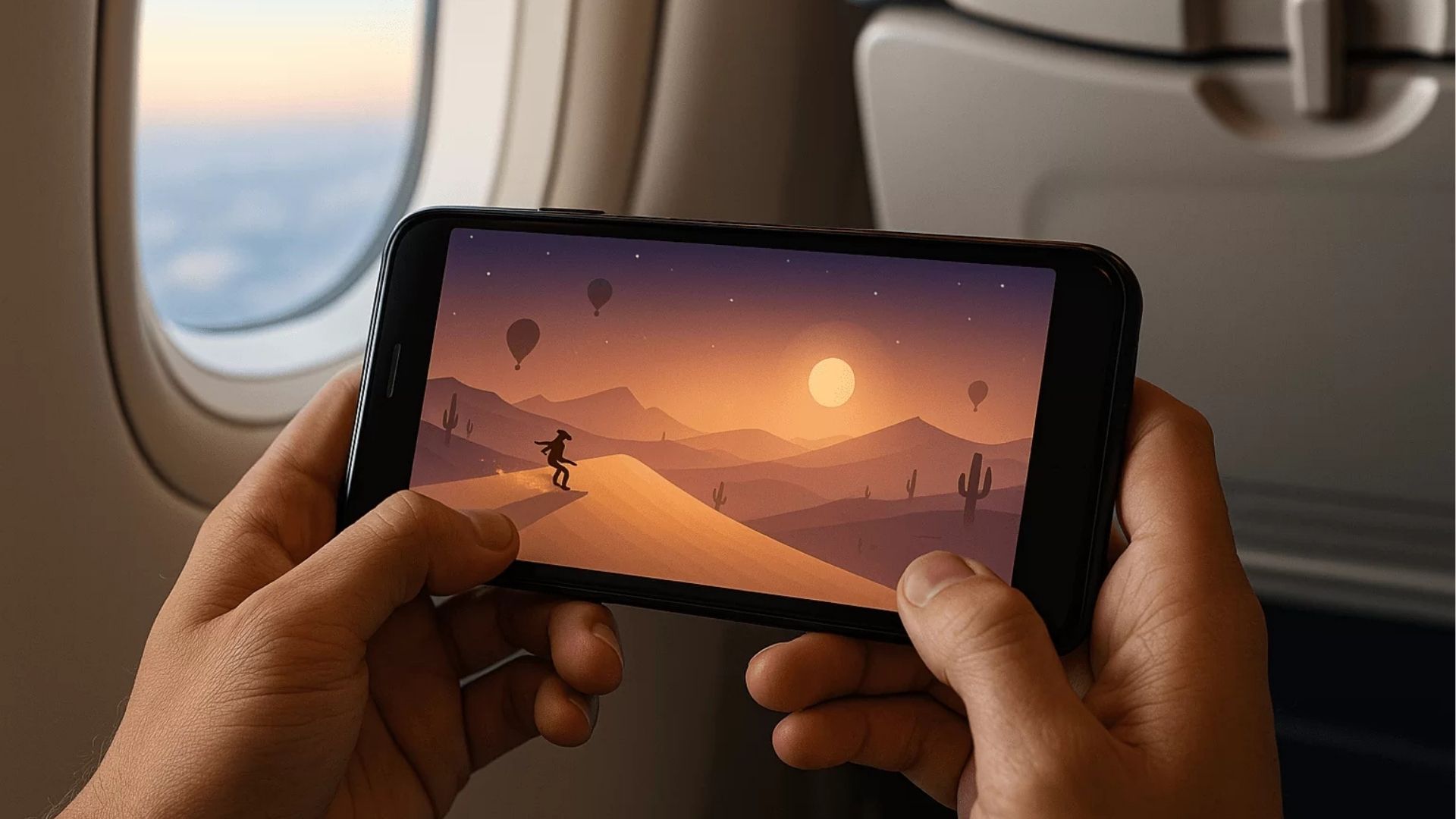Tips for Playing Games During Flights