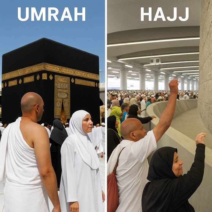 Umrah vs. Hajj: What’s the Difference?