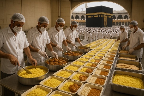 Feeding the Faithful: Hajj Catering Operations