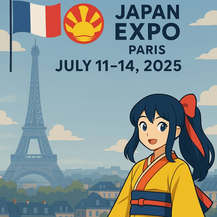 Kawaii Summer Escape: Japan Expo Paris July 11–14 2025 Travel Guide