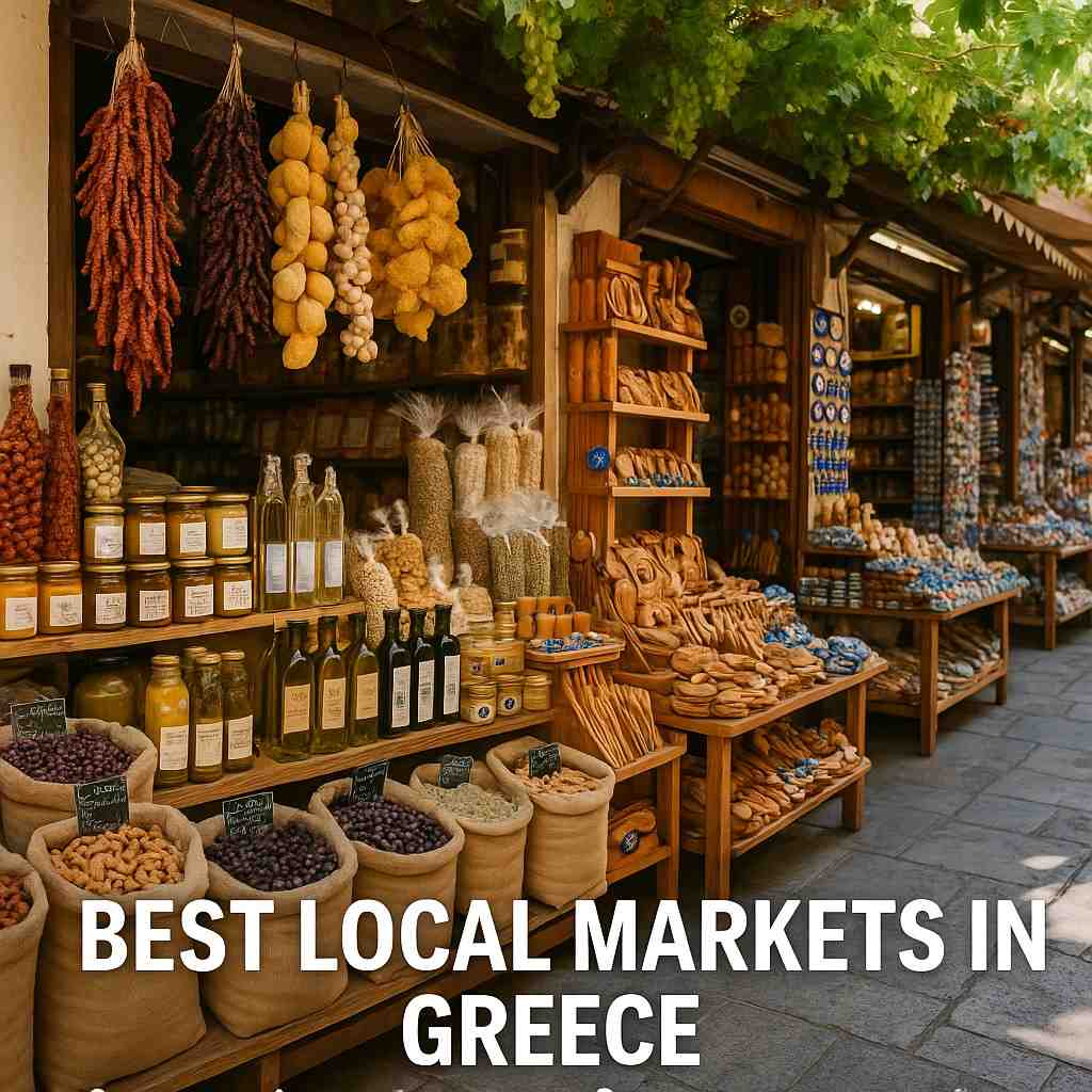 Best Local Markets in Greece for Authentic Food & Souvenirs