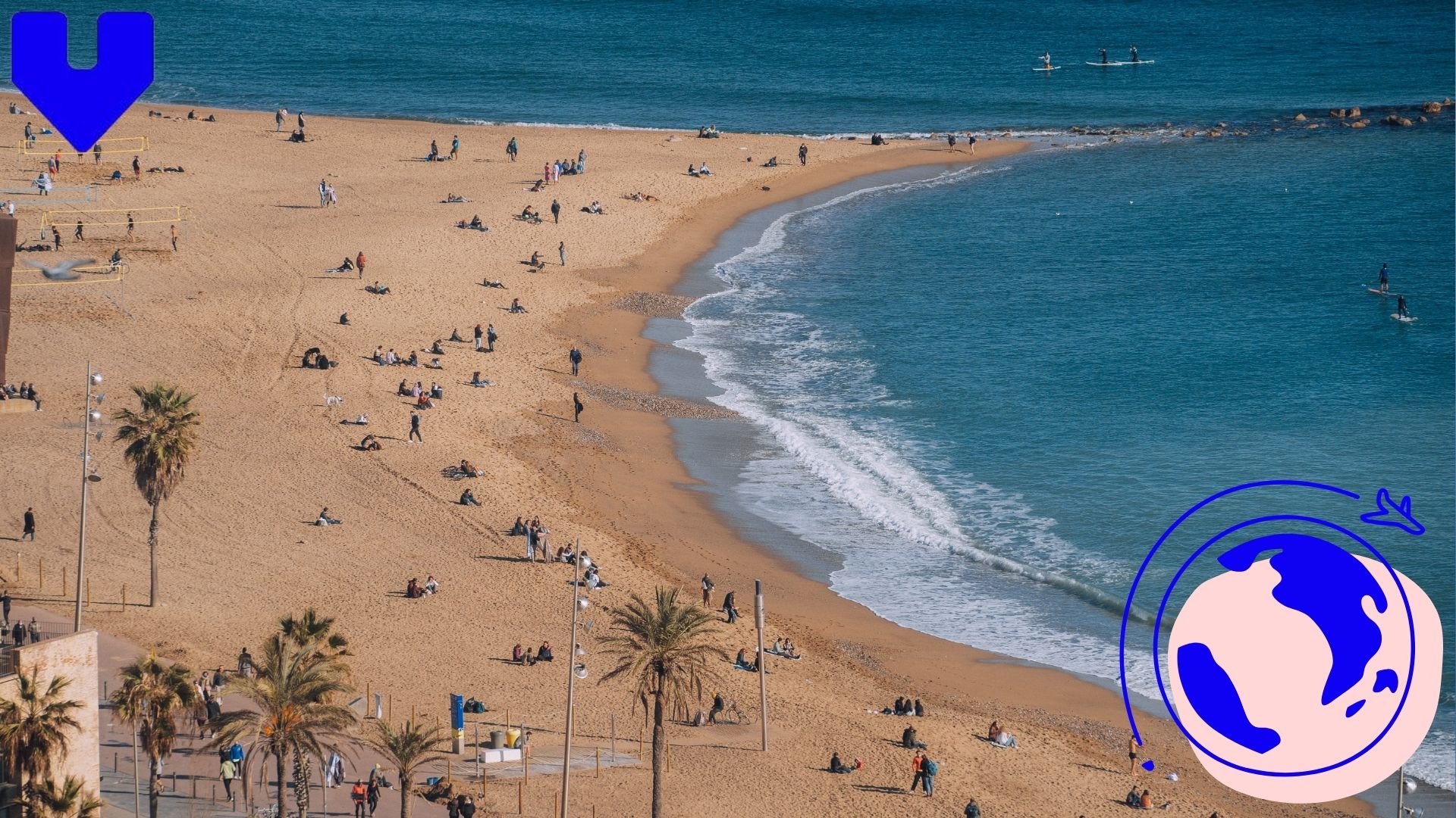 Beaches in Spain in September