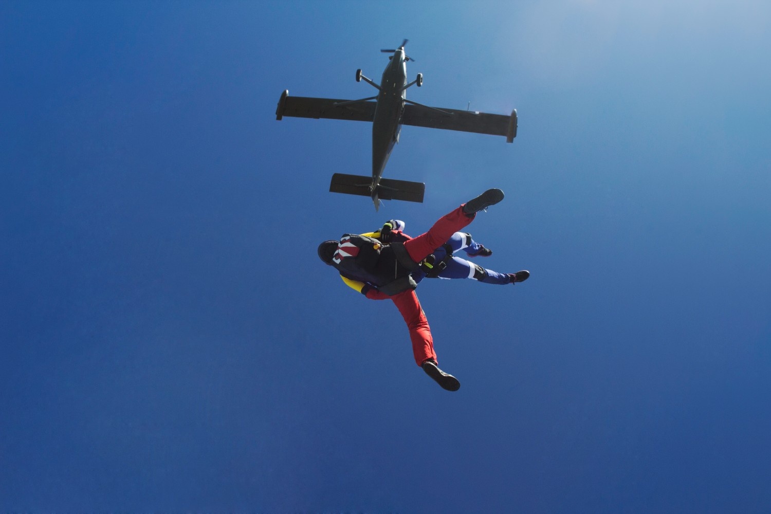 skydivers
