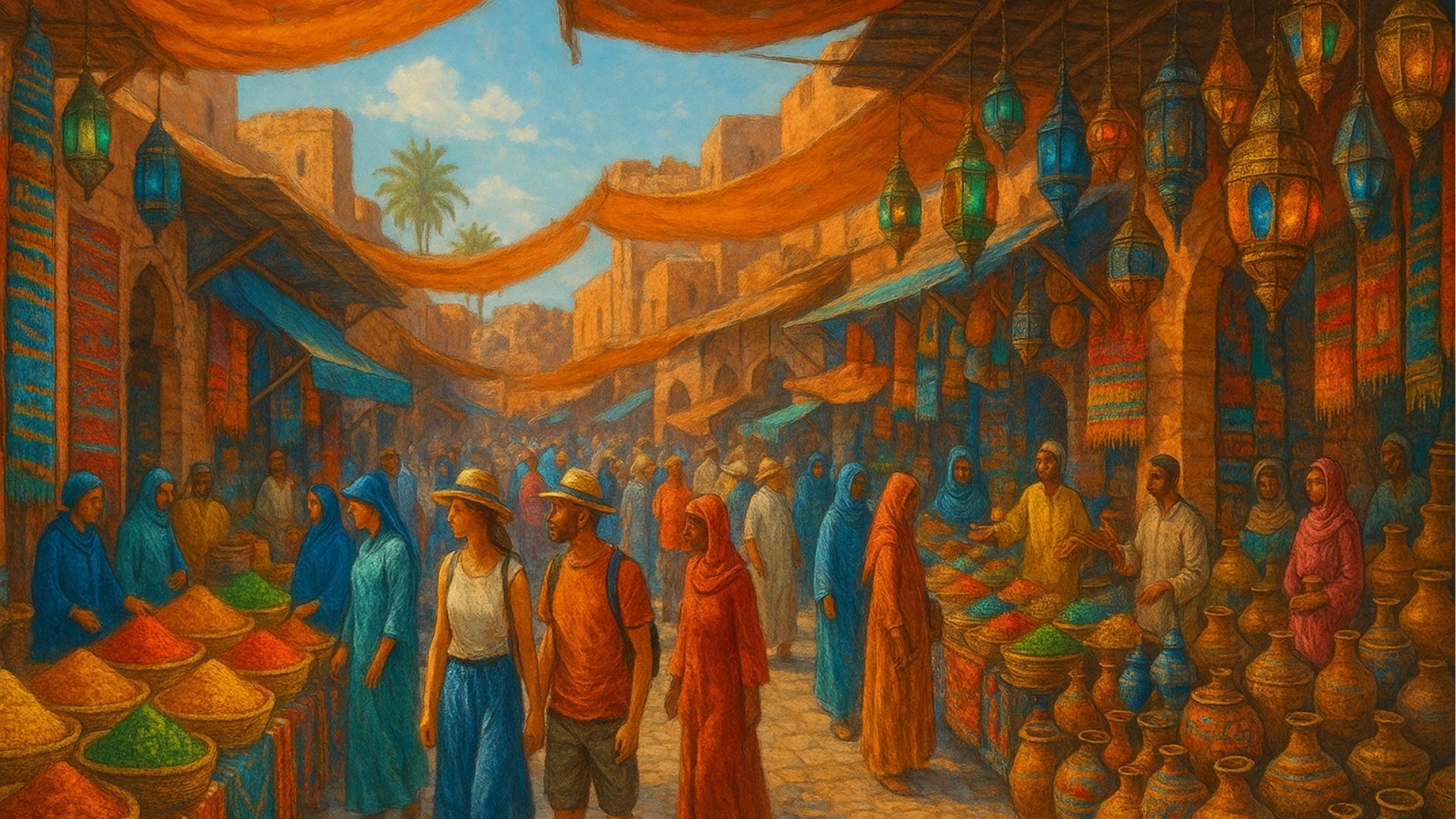 Marrakech streets post-earthquake