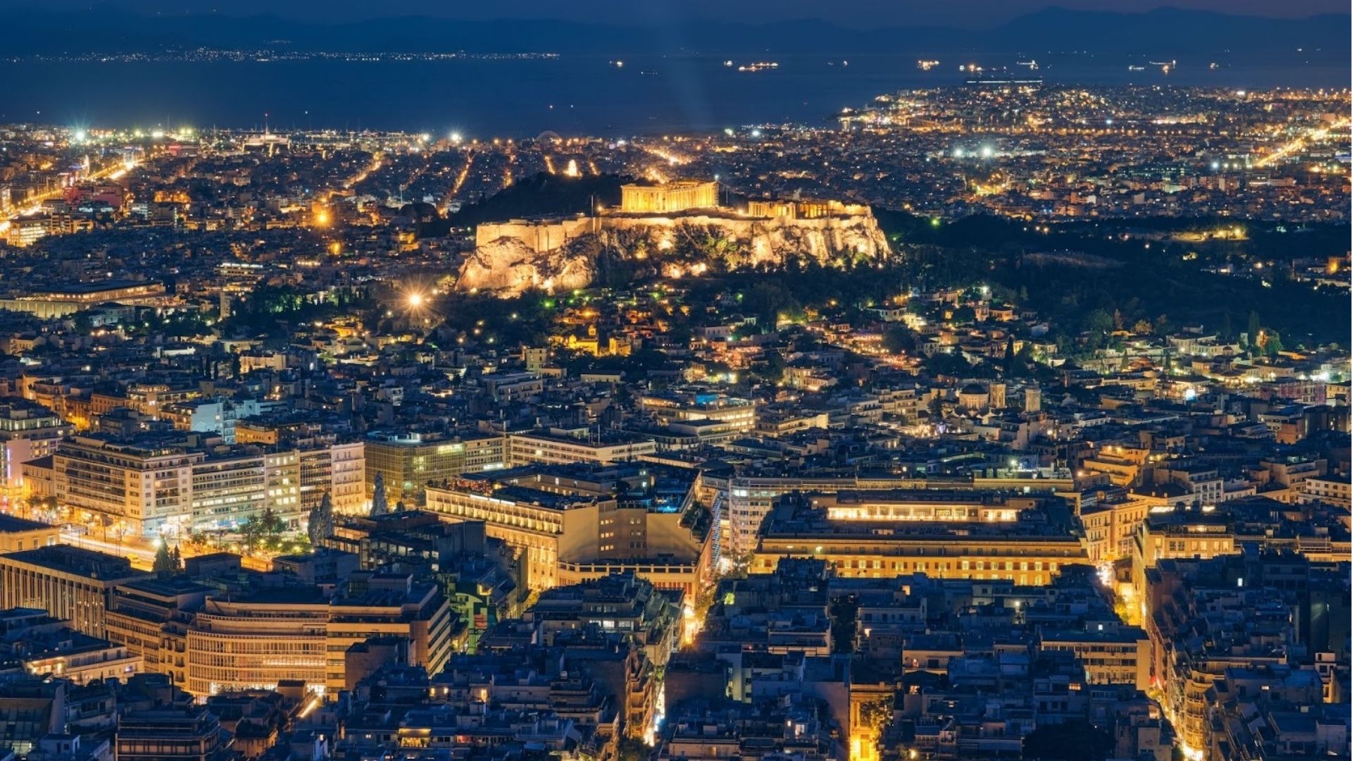 Athens at Night