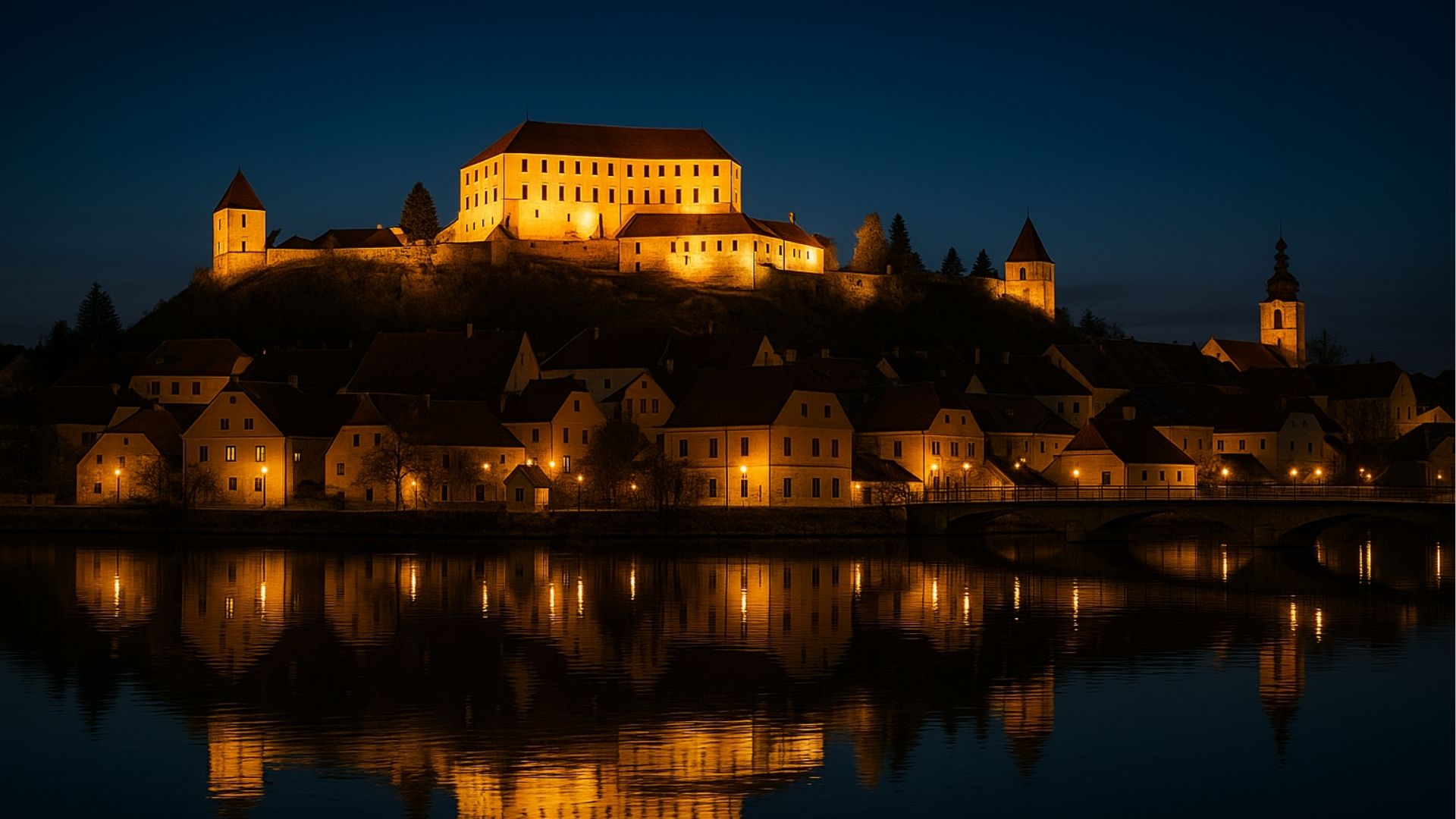 Ptuj at Night