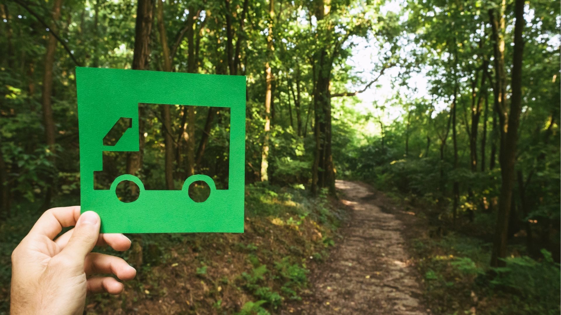 Eco friendly green living symbol
