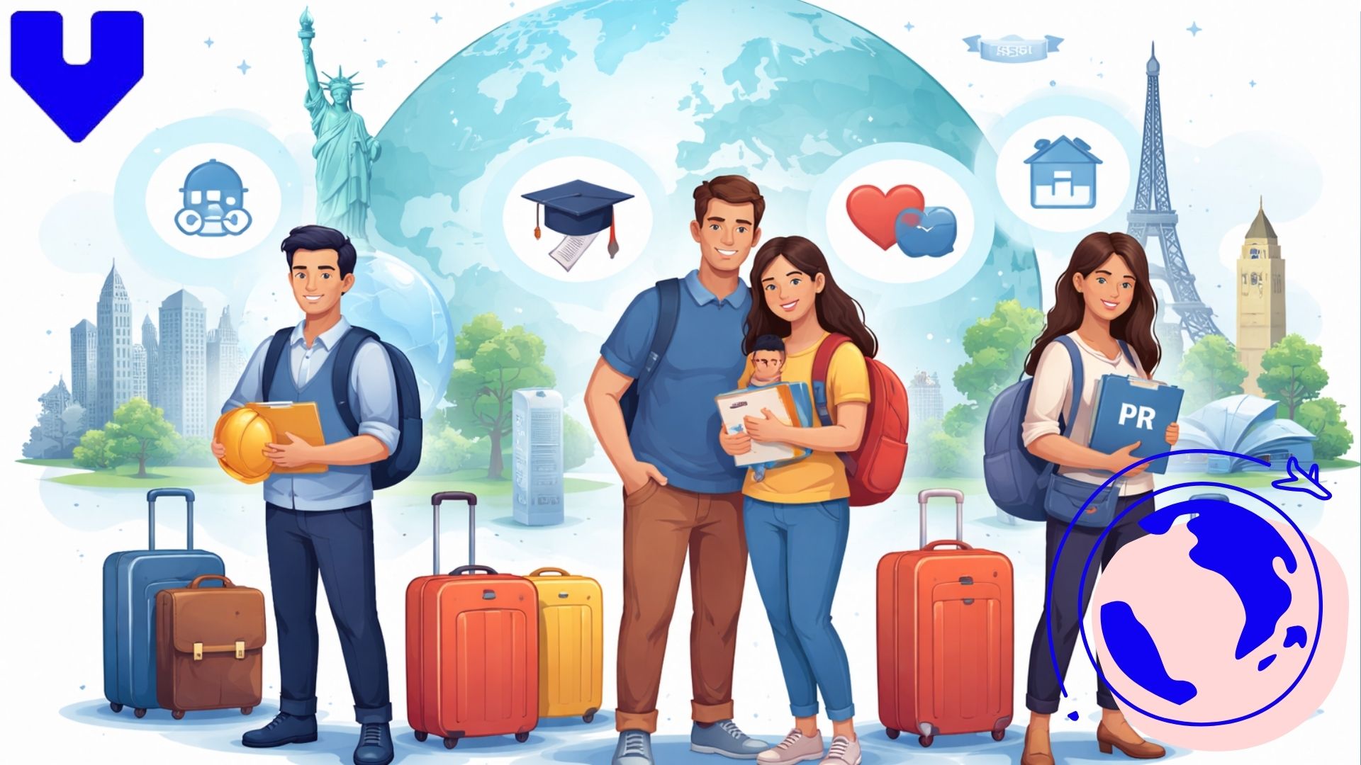 Types of Immigration Visas: Work, Study, Family, and Permanent Residency