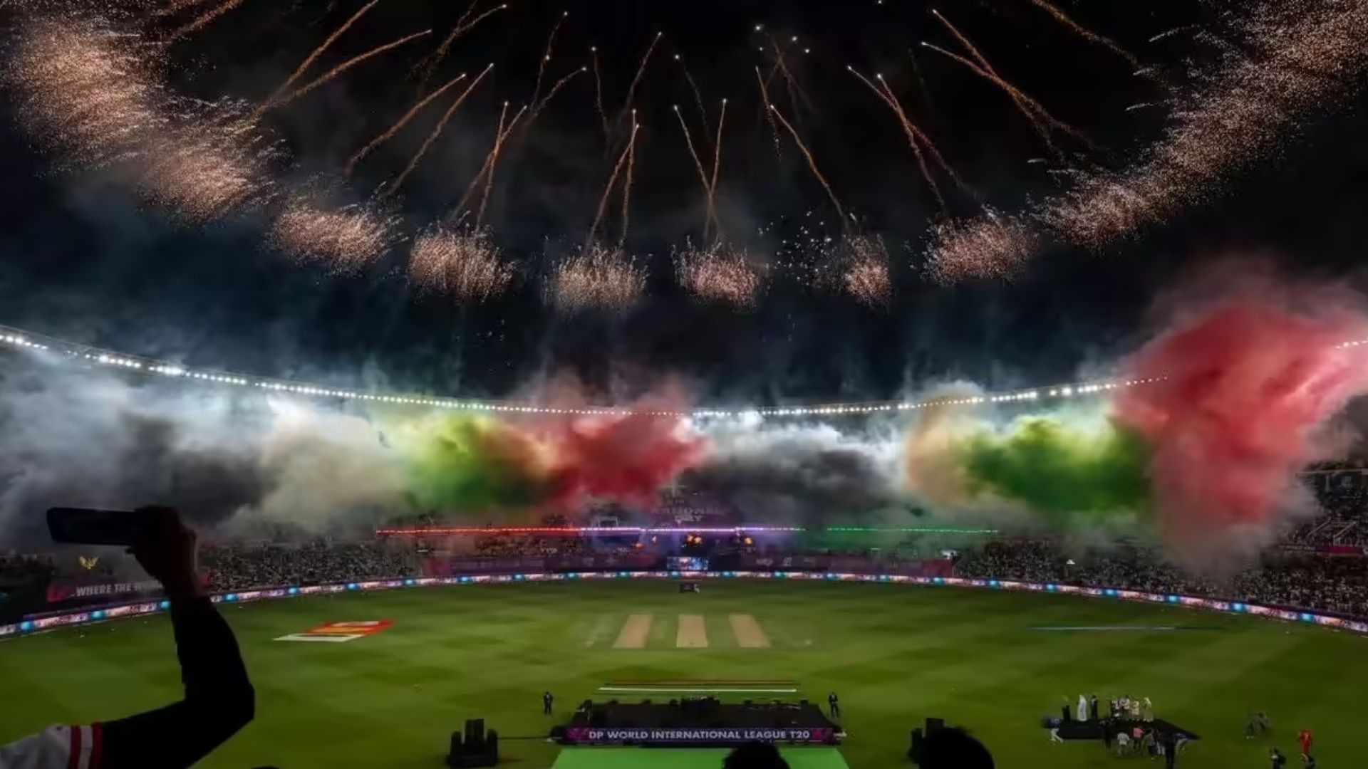 Crowd atmosphere during ICC Men’s T20 World Cup