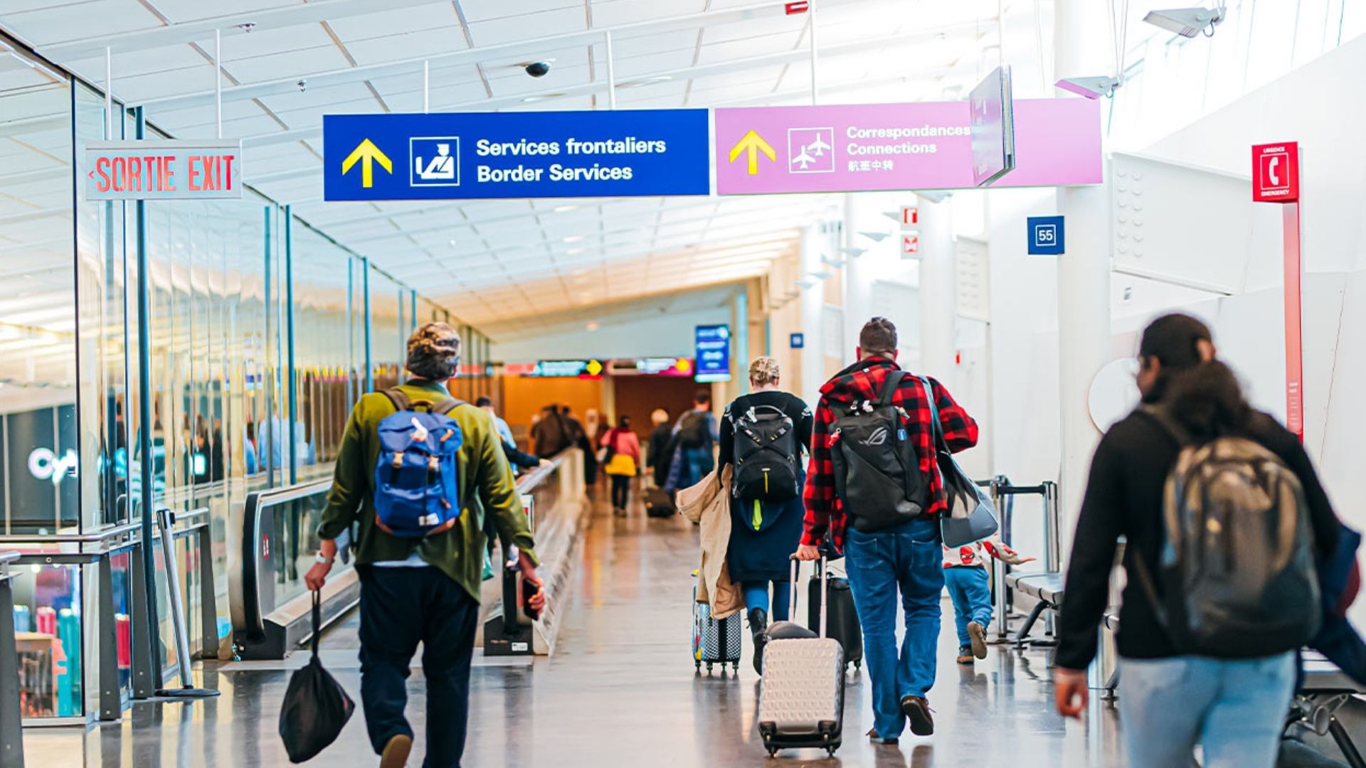 Calgary International Airport main terminal
