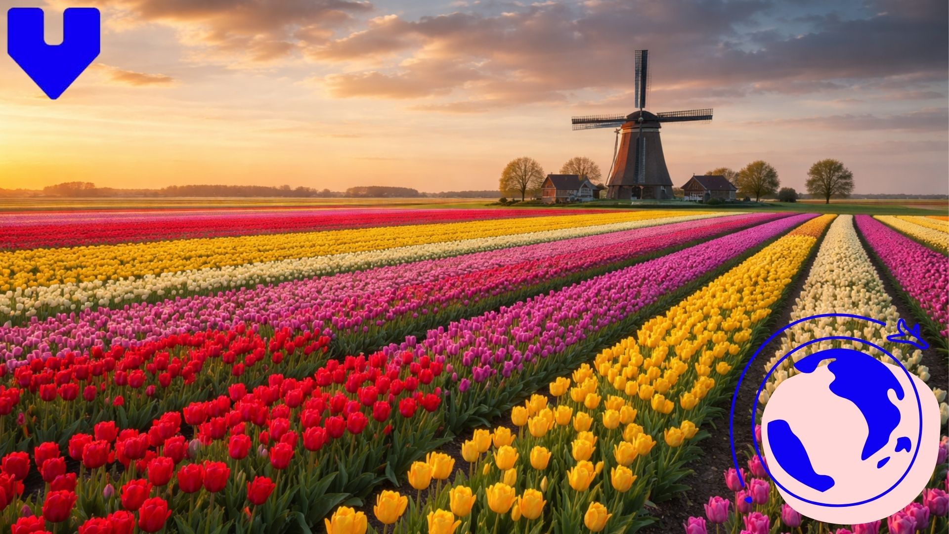 A Sea of Color: Tulip Season in the Netherlands 2026