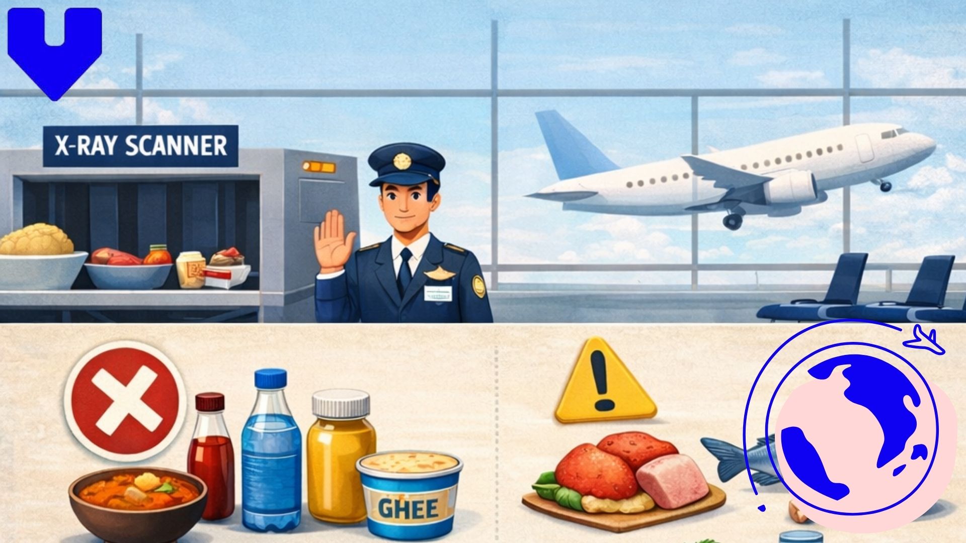 Banned Food Items in Flights: What’s Not Allowed in Cabin or Checked Baggage?