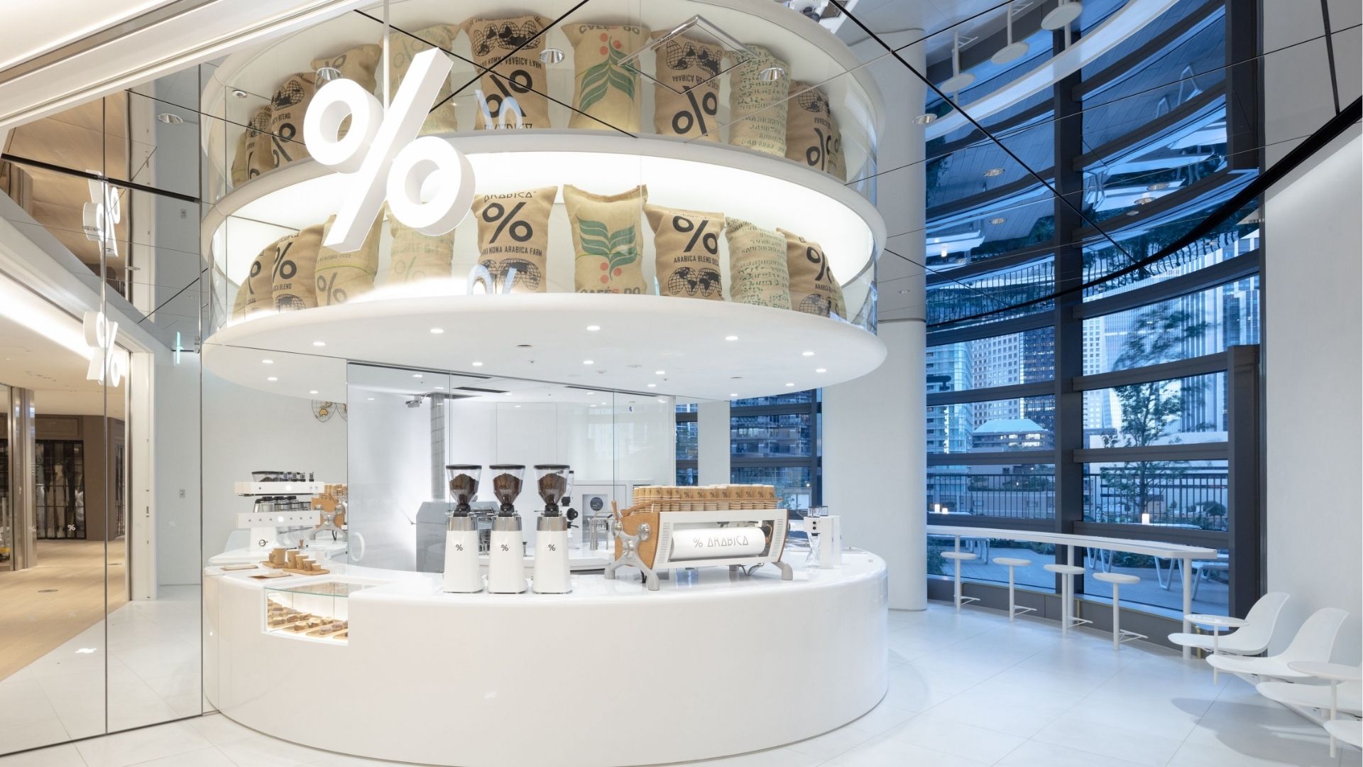 Contemporary urban café design visited during international travel café hopping guide