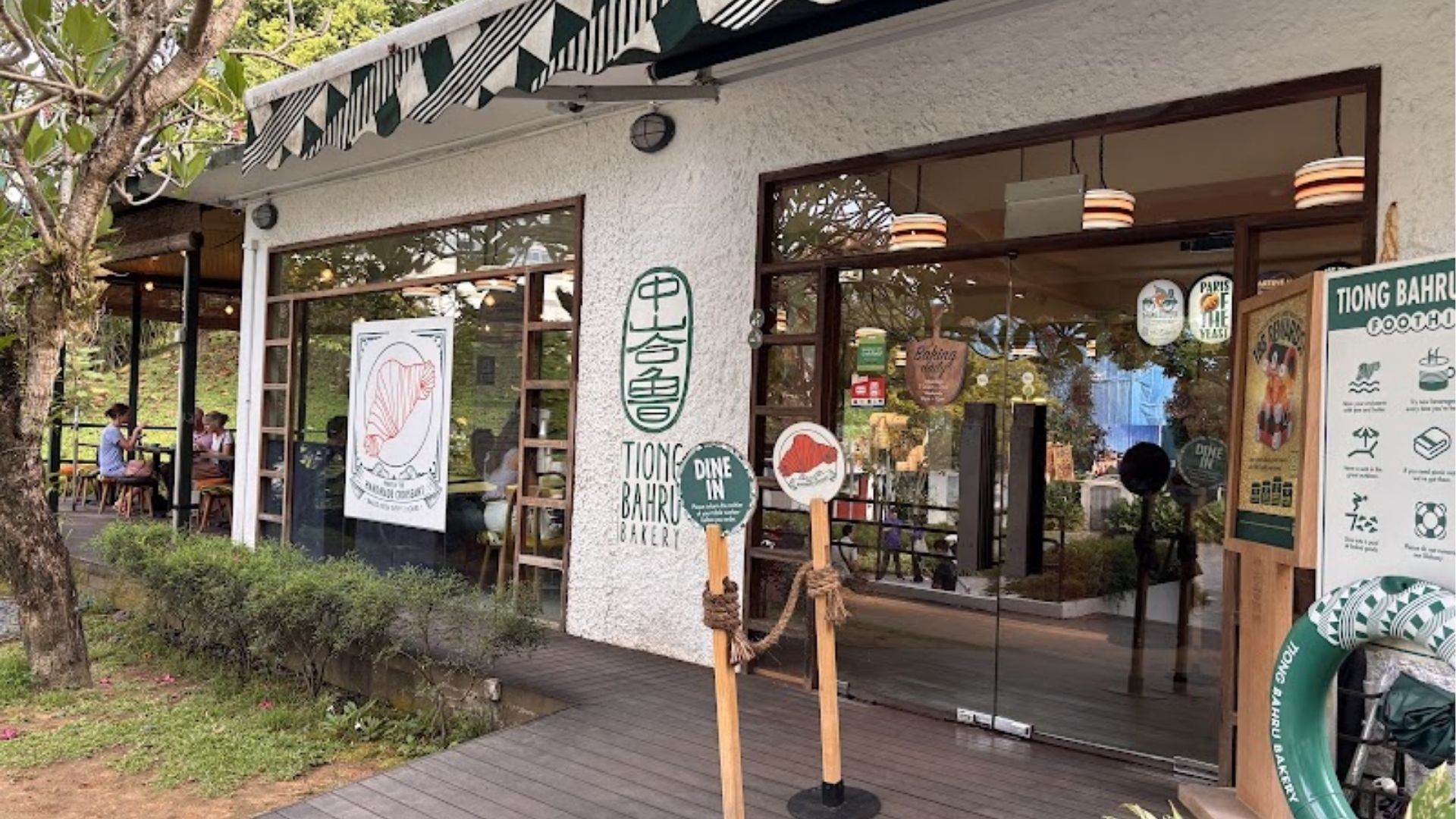 Local neighborhood café in Singapore, finding authentic coffee shops while traveling abroad