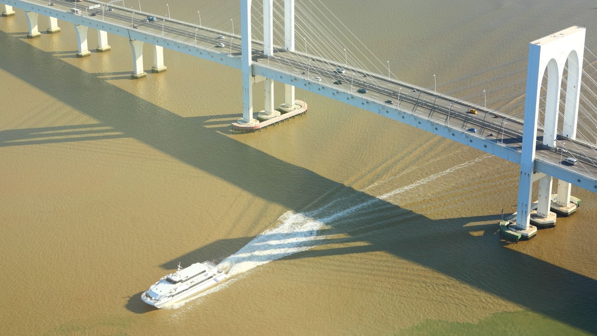 Sai Van bridge in Macau

