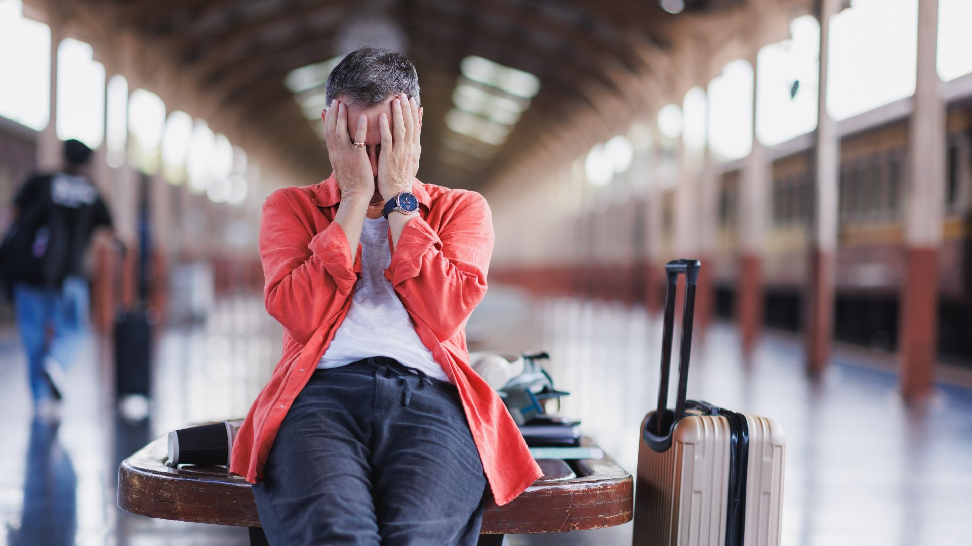 delayed flights At the Airport