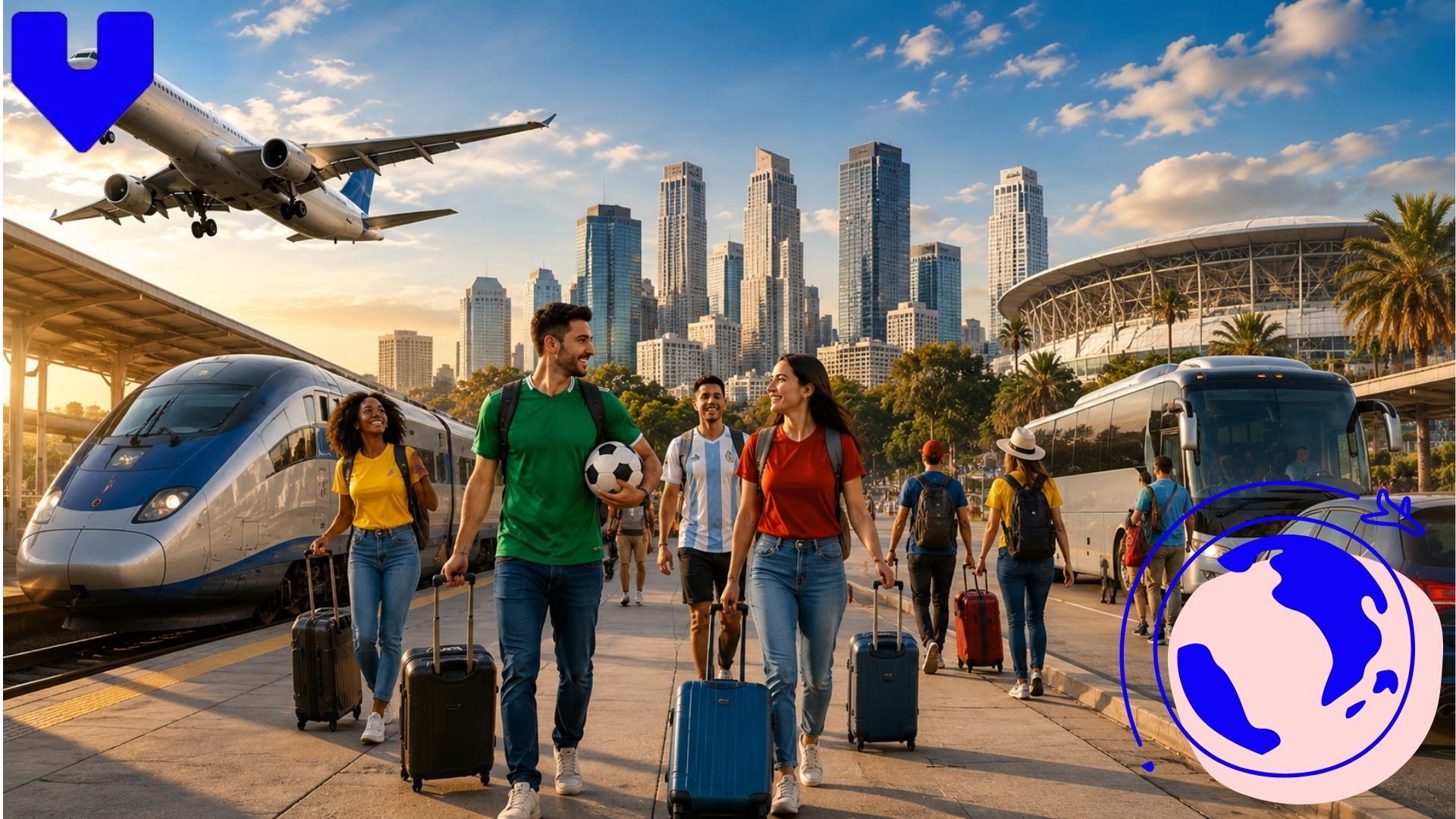 Traveling Between World Cup Cities in the USA – The Complete Transport Guide