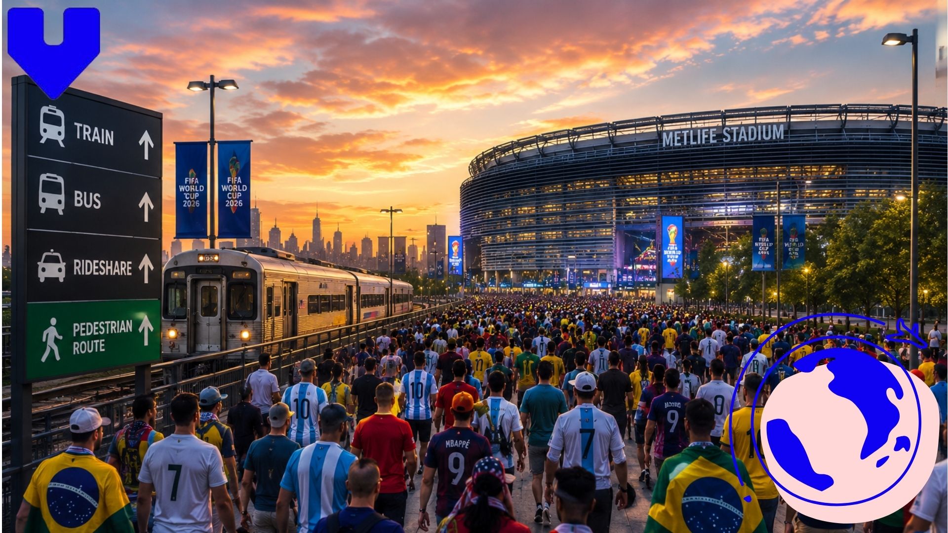 How do I get to MetLife for the World Cup
