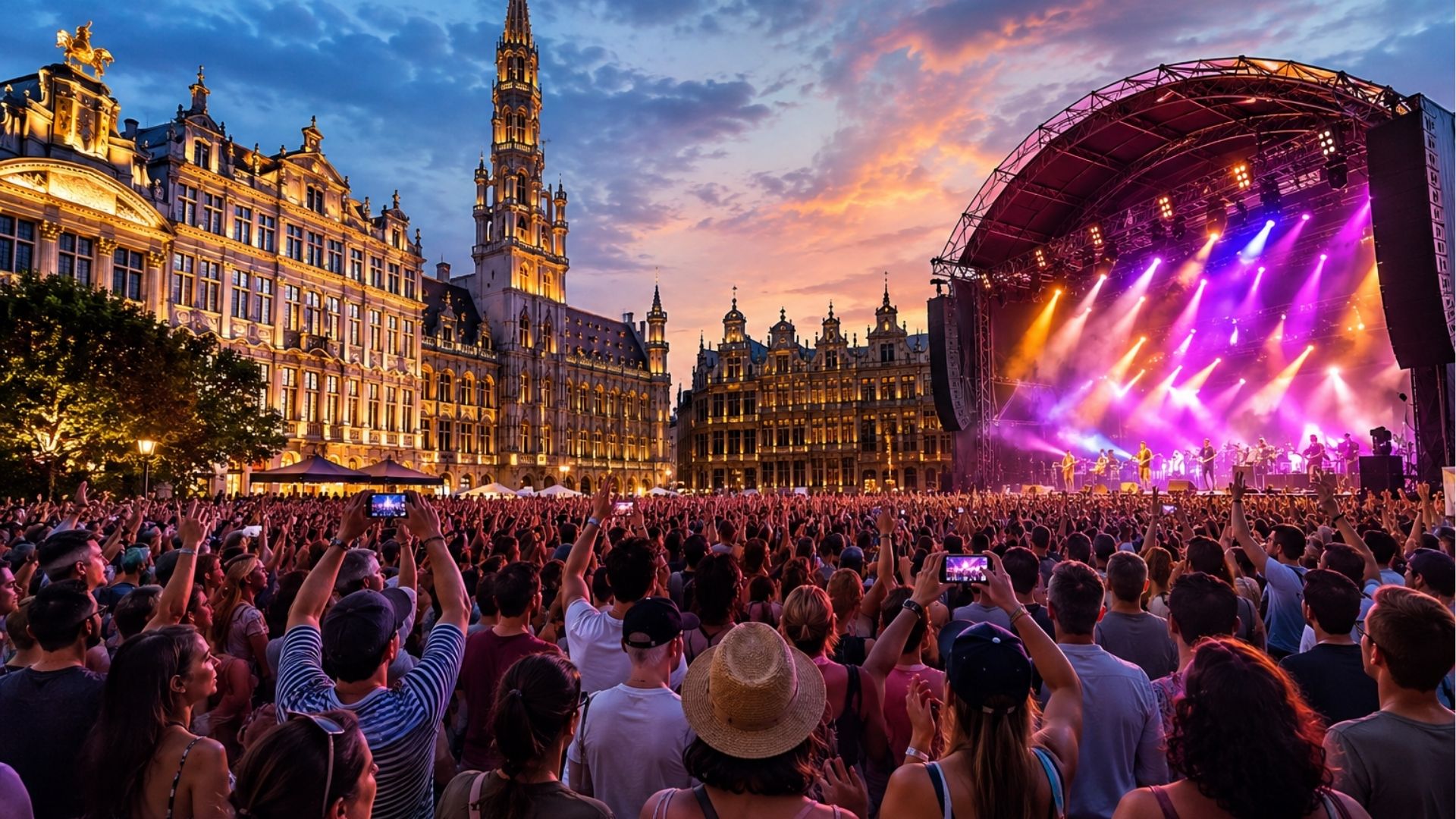 Staying Connected During Brussels Summer Festival
