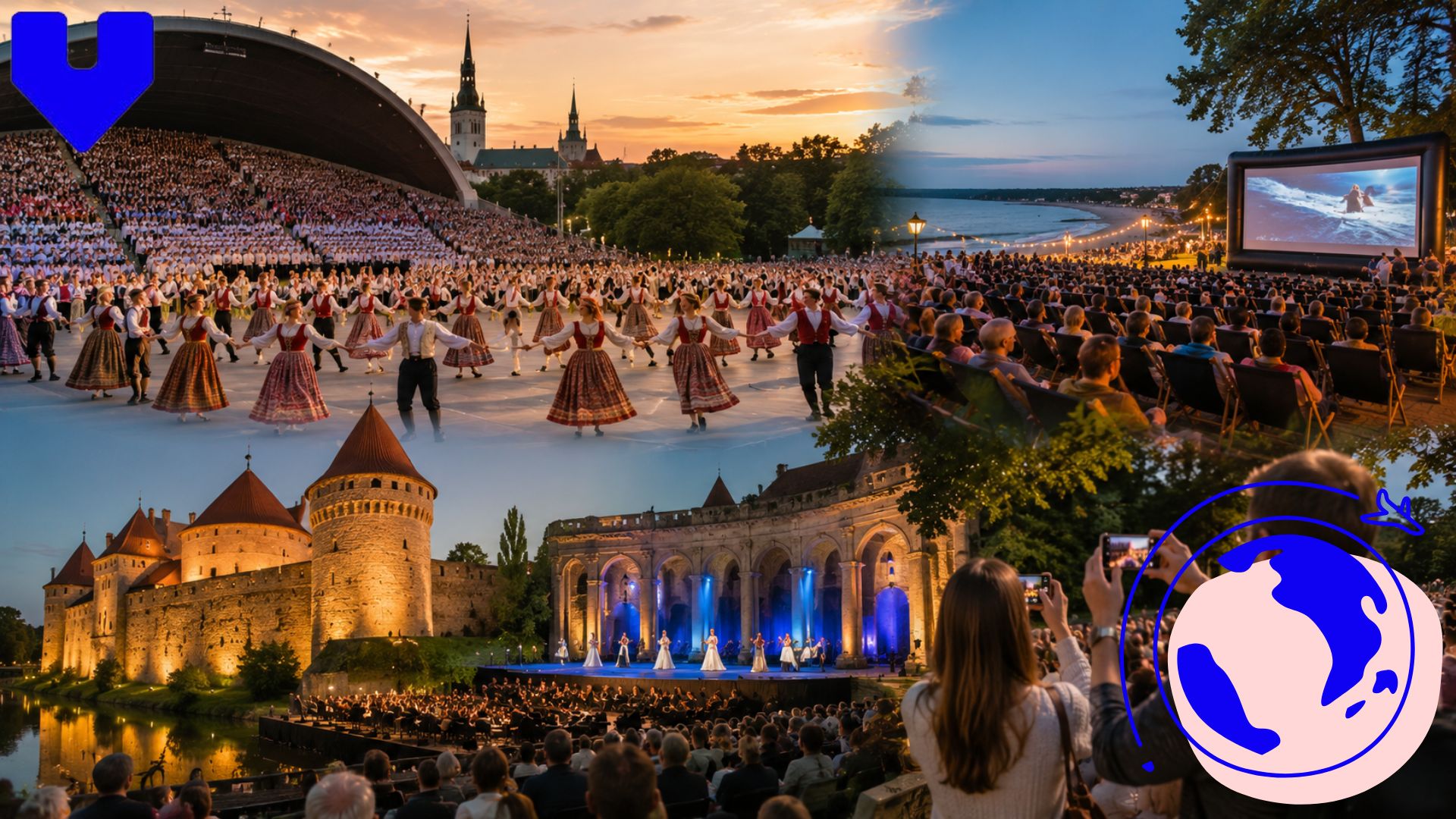 Estonian Song and Dance Festival, Pärnu Film Festival & Saaremaa Opera Days 2026