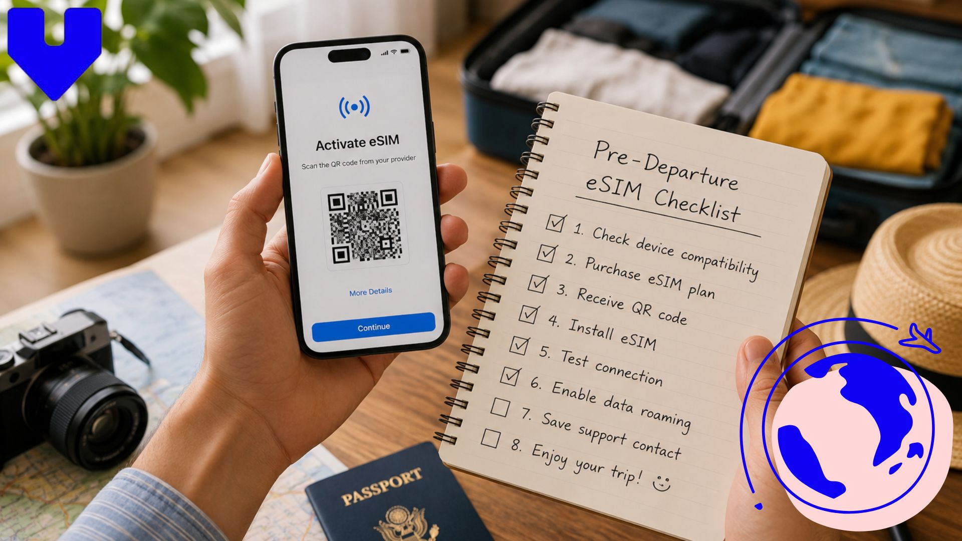 How to Activate eSIM Before Flight: The Complete Pre-Departure Checklist