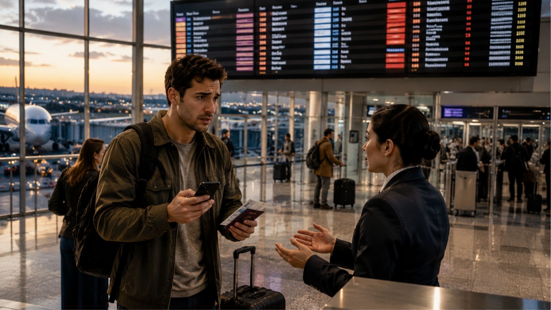 Layover vs Connecting Flight