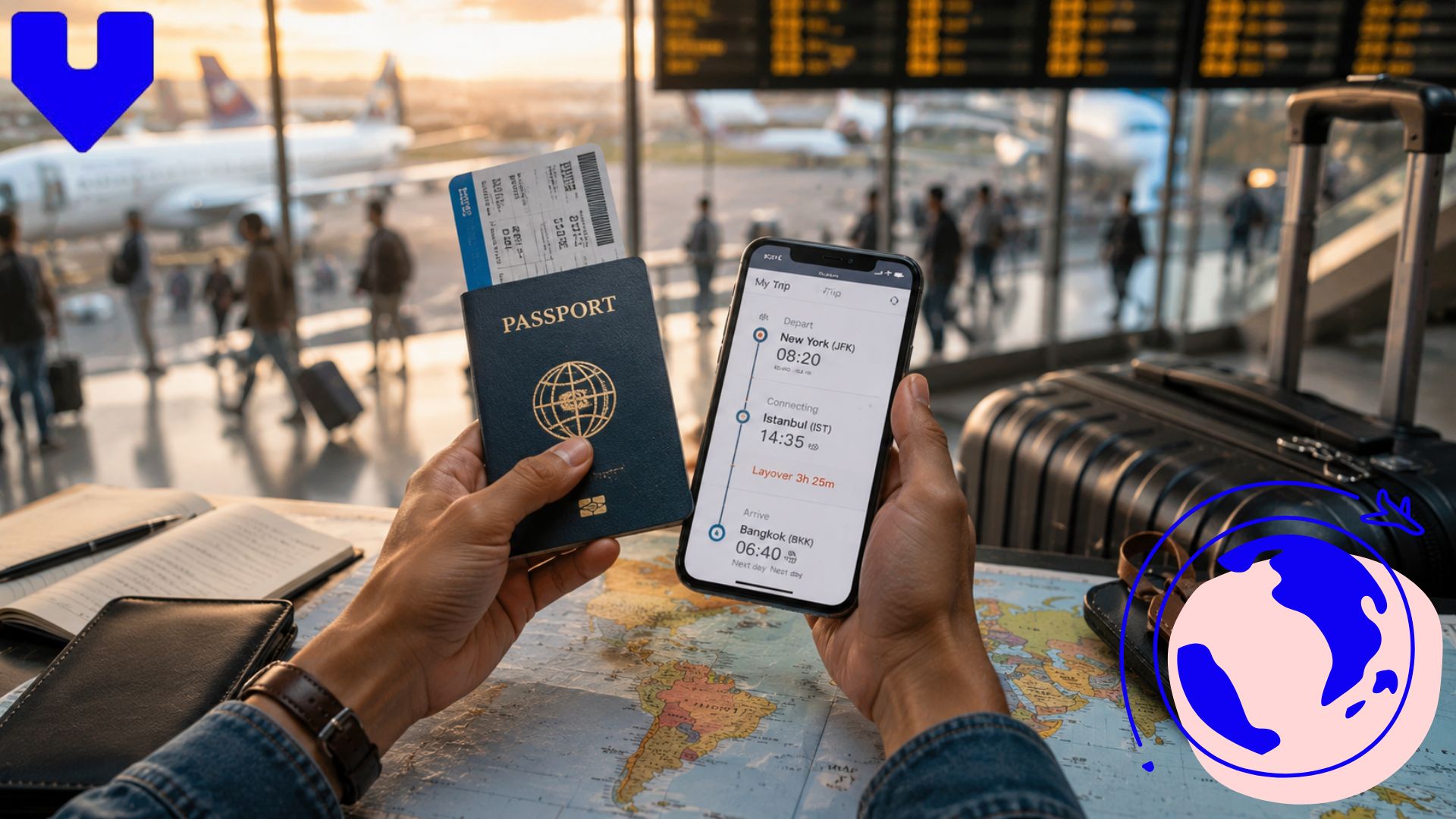 Layover vs Connecting Flight