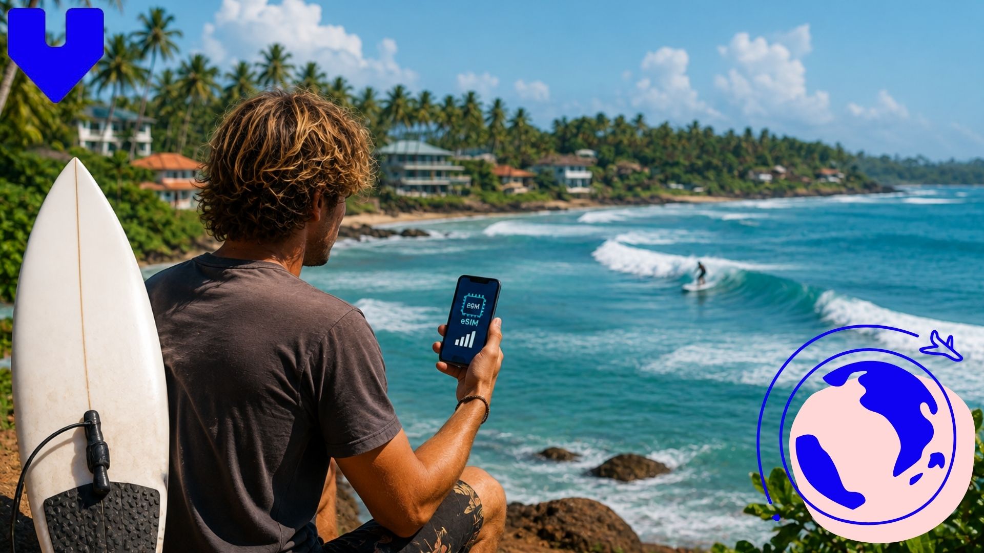 eSIM Coverage for Surfing Trips Along Sri Lanka’s South Coast