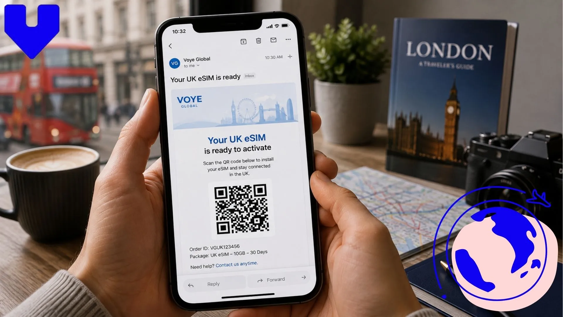 Scanning the eSIM QR code is usually the only setup step required