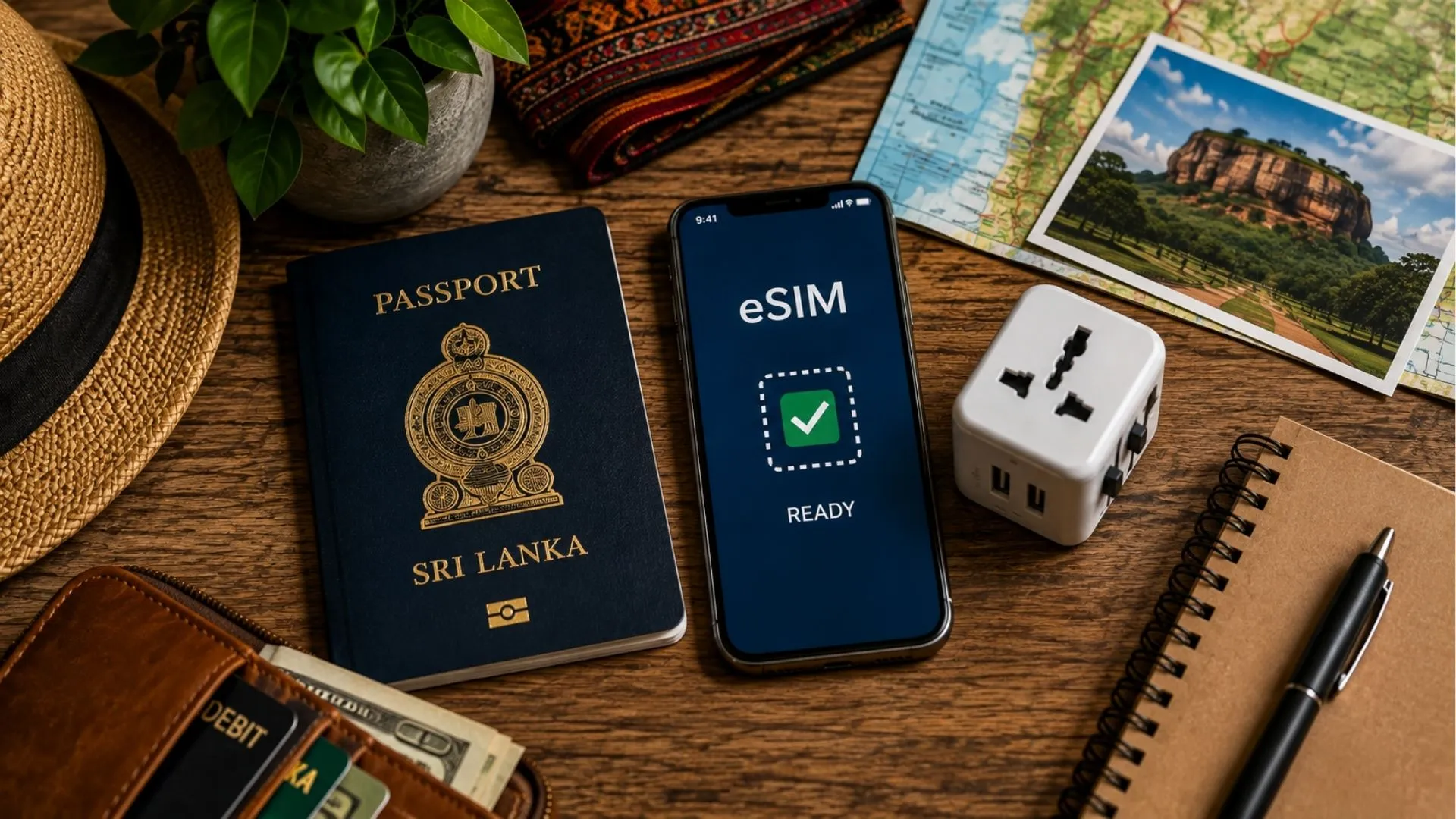 Sorting documents and connectivity before you fly saves time at arrival